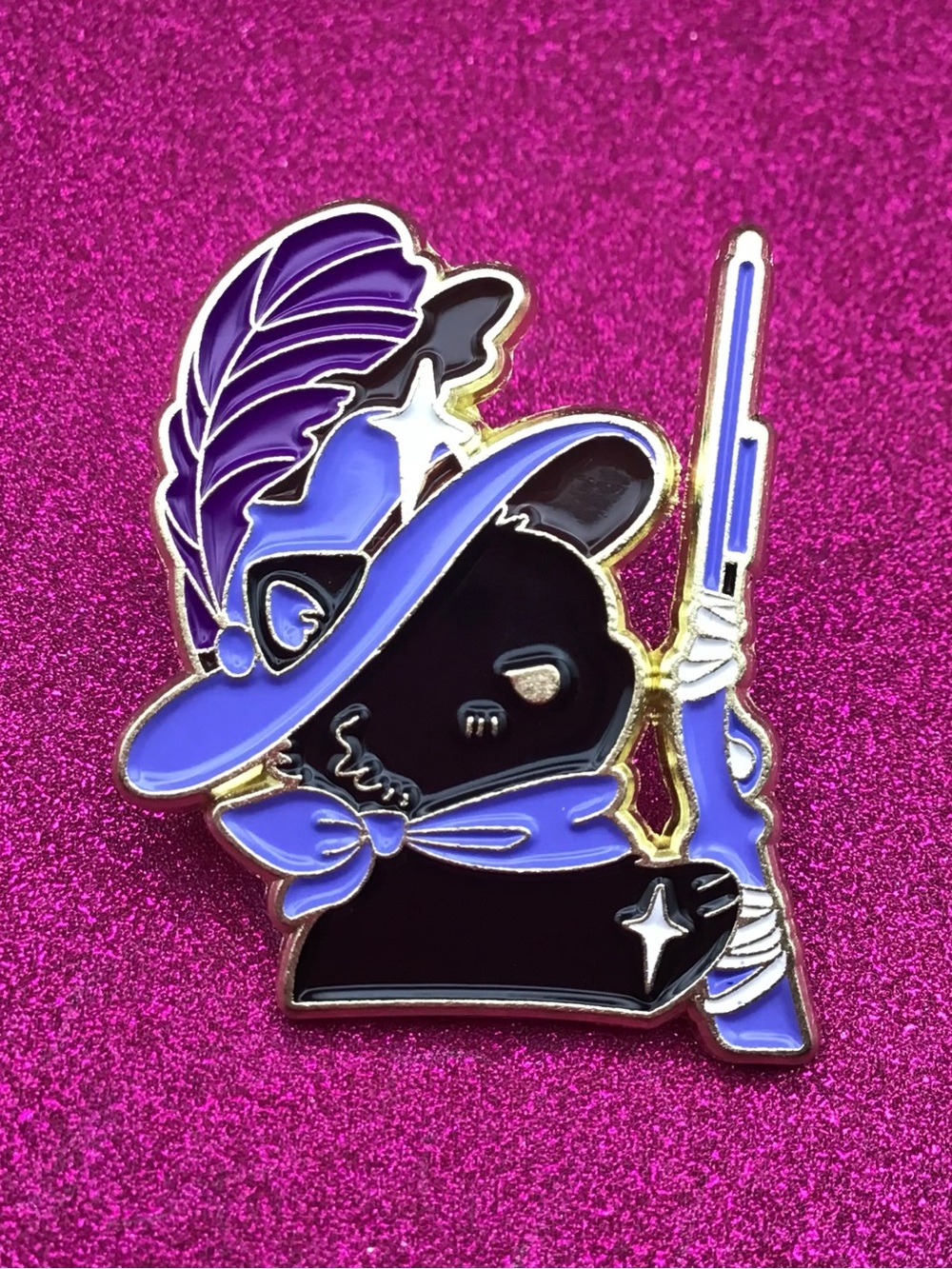 Revolutionary Cat Enamel Pin